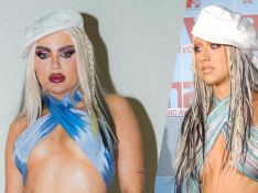 Luísa Sonza exibe corpão em releitura de look super curto de Christina Aguilera. Fotos!