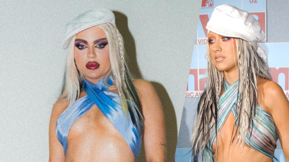 Luísa Sonza exibe corpão em releitura de look super curto de Christina Aguilera. Fotos!