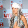   O figurino de Luísa Sonza era uma referência ao look de Christina Aguilera no VMA de 2002  