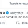 Neymar Jr posta no Twitter abalado com a morte de Marília Mendonça