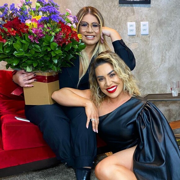 Naiara Azevedo não poupou elogios à Marília Mendonça, com quem tinha uma relação de amizade