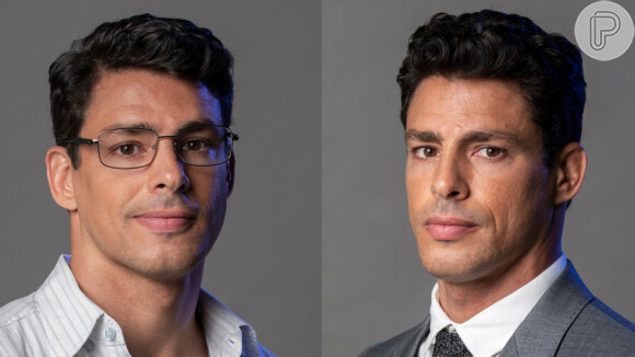 Em 'Um Lugar ao Sol', Cauã Reymond interpreta os gêmeos Christian e Renato