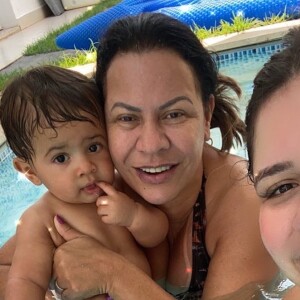 Ruth Moreira, mãe de Marília Mendonça, explica que tenta ser forte por causa do neto, Léo, de 1 ano e 11 meses