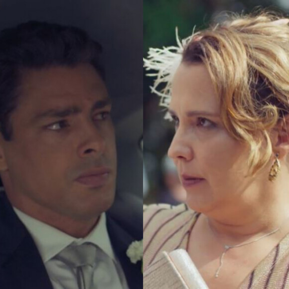 Novela 'Um Lugar ao Sol': Elenice (Ana Beatriz Nogueira) revela que Renato (Cauã Reymond) ficou estéril na infância ao contrair caxumba