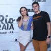 Camarote Rio Praia: Giovanna Coimbra, atriz de 'Gênesis', também compareceu ao evento acompanhada pelo namorado