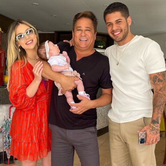 Leonardo é pai do cantor Zé Felipe, que é casado com a influencer Virgínia Fonseca