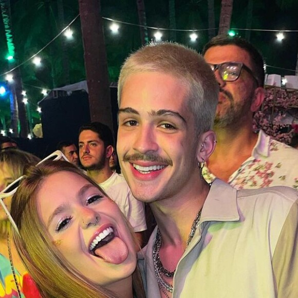 João Guilherme também estava na 'Farofa da GKay', com famosos como Viih Tube, e, na madrugada desta terça (07), tentou beijar Mirella, mas foi rejeitado