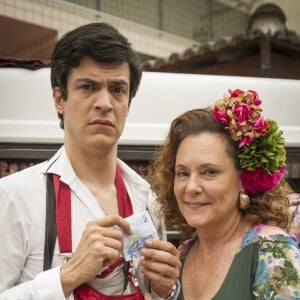Elizabeth Savalla viveu Márcia na novela 'Amor à Vida', ao lado de Matheus Solano, que era o protagonista Félix