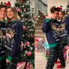 Sasha Meneghel e o marido, João Figueiredo, passaram a noite de Natal de pijamas da H&M e meias, em ceia que reuniu Xuxa, Bruna Marquezine e as famílias em Orlando, na Flórida