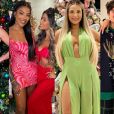 Famosos surpreendem em looks de Natal: cores, brilhos, decotes, fendas e pijamas foram destaque na ceia das celebs em 24 de dezembro de 2021