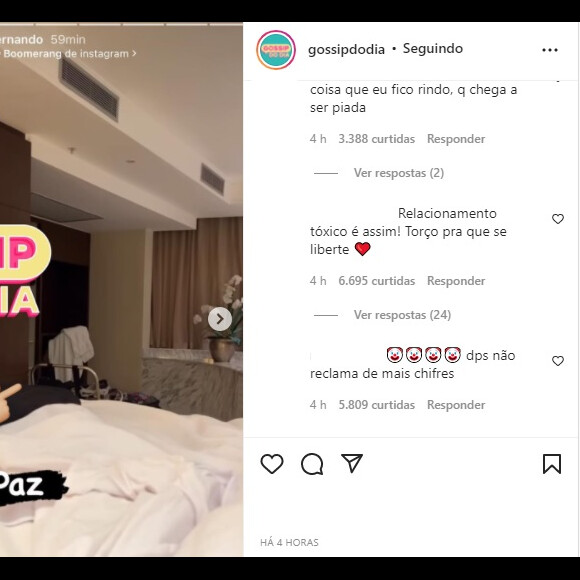 Seguidores não aprovaram uma possível volta de Maiara e Fernando Zor