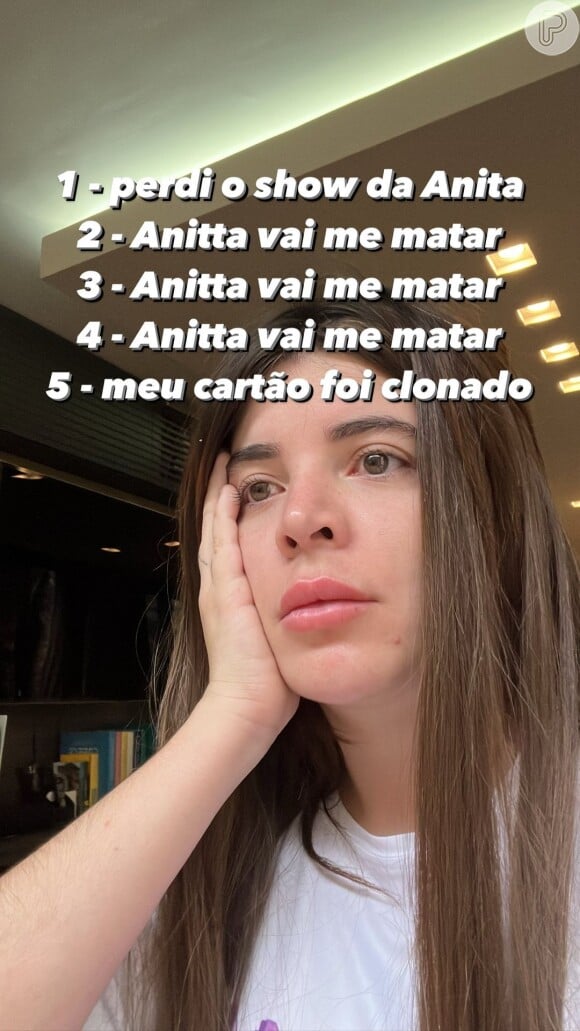 Gkay assumiu que Anitta a mataria por causa do furo