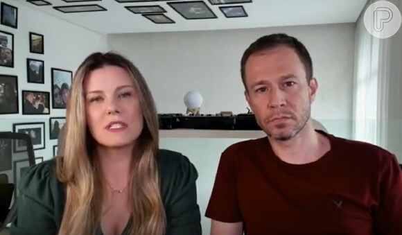 Câncer da filha de Tiago Leifert e Diana Garbin foi revelado em vídeo pelos pais no dia 29 de janeiro de 2022
