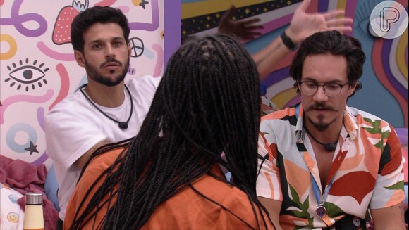 Rodrigo estava no 2º Paredão do 'BBB 22' indicado por Tiago Abravanel, enquanto Jessilane foi a mais votada da casa, com cinco participantes a escolhendo como alvo