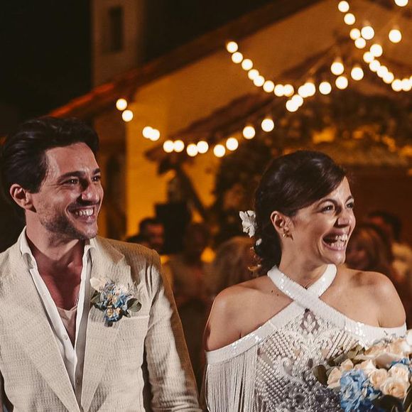 Casamento de Emanuelle Araújo e Fernando Diniz: festa tinha cerca de 50 convidados e todos teriam sido testados para Covid antes da cerimônia