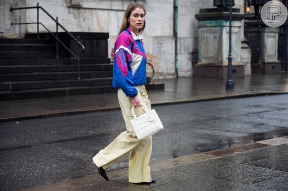 A calça cargo ganhou status de queridinha das fashionistas na Semana de Moda de Copenhagen