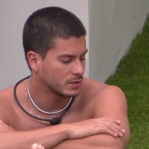 Arthur Aguiar revelou em conversa com Naiara Azevedo no 'BBB 22' que ficou chateado com a indicação de Jade Picon pelo fato de ela não ter conversado com ele antes