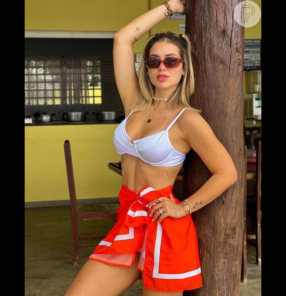 Virgínia Fonseca posou com diferentes biquínis para mostrar o corpo durante o fim de semana
