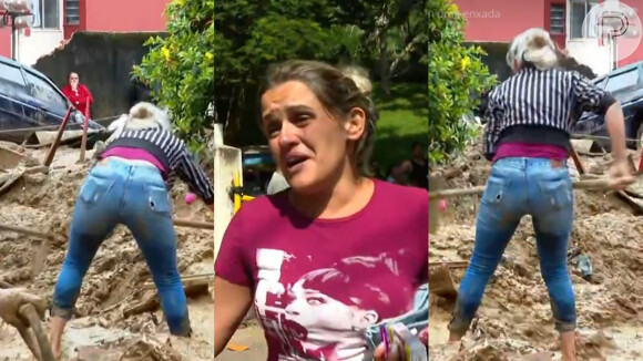 Tragédia em Petrópolis: mãe que usou enxada para cavar lama atrás de filha descobre que menina morreu
