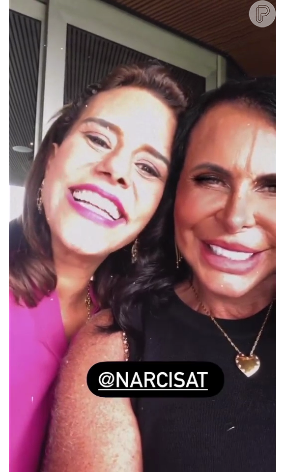 Narcisa Tamborindeguy deu fim ao mistério da Gretchen com seu já famoso jeitinho peculiar: 'Ai, que loucura! Ai, que sucesso! Ai, que encrenca!'