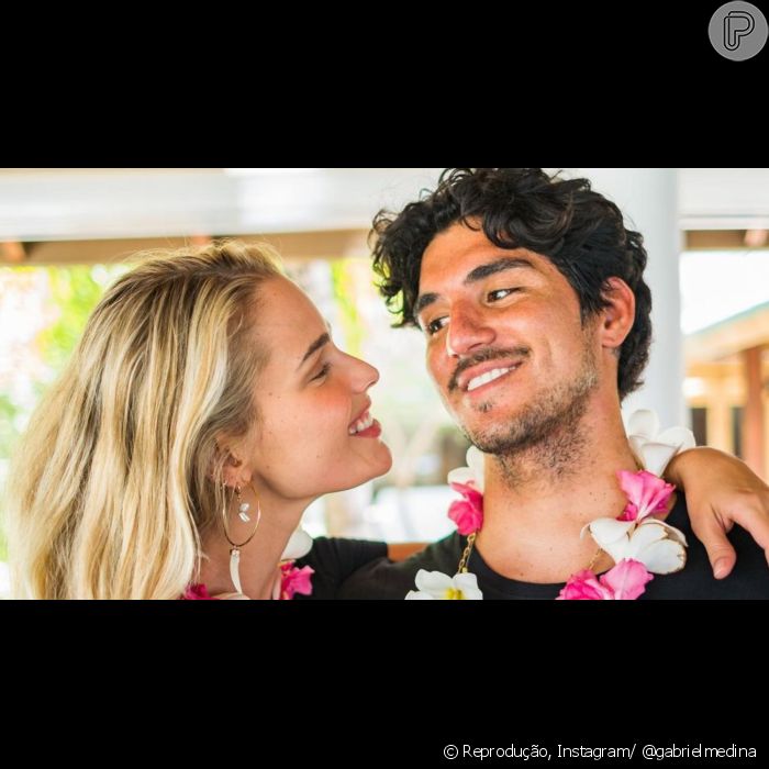 Gabriel Medina e Yasmin Brunet anunciaram a separação em janeiro de ...