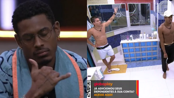 'BBB 22': PA e Arthur Aguiar se desentenderam na tarde desta sexta (04)