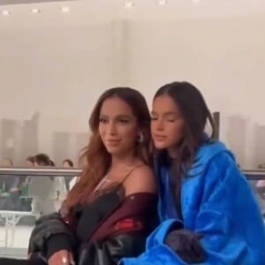 Esta é a segunda vez que Anitta e Bruna Marquezine se encontram em menos de um mês