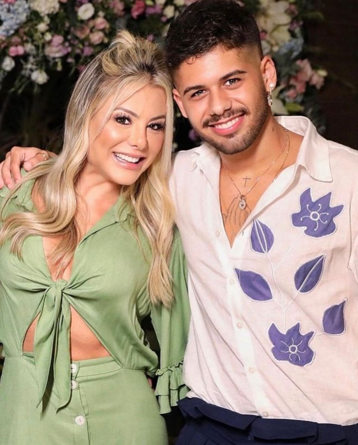  Zé Felipe e Poliana Rocha - Foto: Reprodução