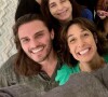 William Bonner comandou selfie no aniversário da esposa, Natasha Dantas