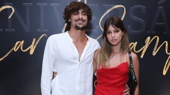 Bruno Montaleone confirma romance com cantora ao levar namorada à festa de promoter. Veja quem é!