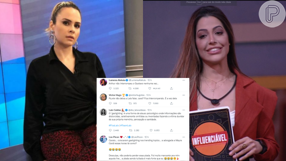 'BBB 22': Ana Paula Renault se pronunciou com desconforto por comportamento de Arthur Aguiar com Laís no Jogo da Discórdia