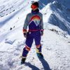 Influencer Mayron Brum tem uma coleção bastante estilosa para esquiar