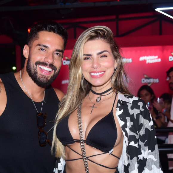 Casal Bil Araújo e Erika Schneider foi ao Lollapalooza