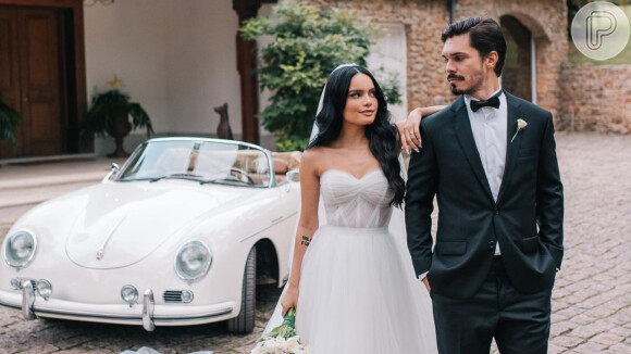 Carol Macedo se casa com diretor de marketing Rafael Eboli no interior de São Paulo, de 2 de abril de 2022