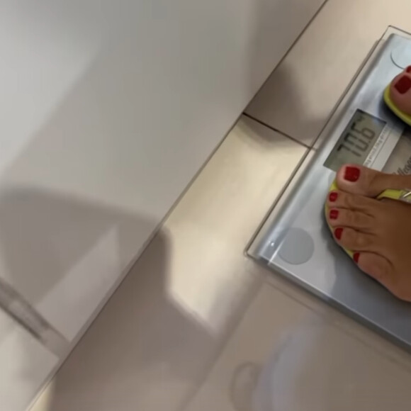 Viviane Araujo descobriu que engordou 7 kg desde o início da gestação