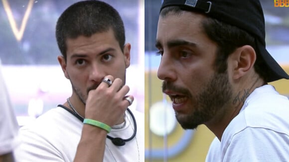 'BBB 22': Arthur Aguiar e Pedro Scooby têm acerto de contas após retorno de brother ao jogo. Veja!