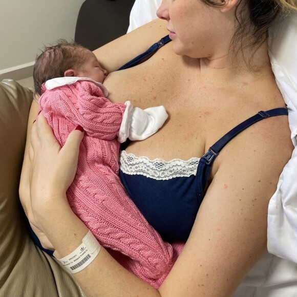Bárbara Evans sobre a filha, Ayla: 'Somos muito abençoados, um amor inexplicável!'