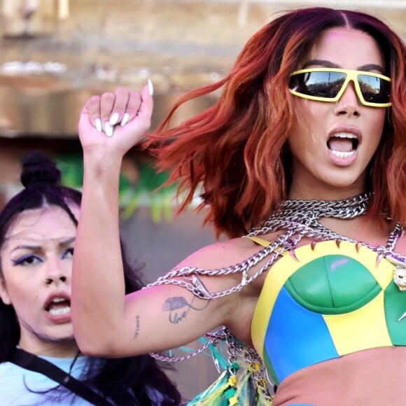 Anitta, amiga de Juliette, já se apresentou no Coachella