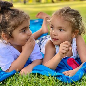 Ivete Sangalo também é mãe das gêmeas Marina e Helena, de 4 anos