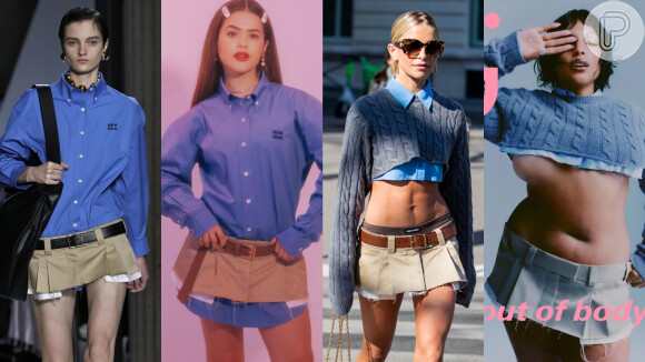 Moda polêmica: saia Miu Miu cintura baixa usada por Maisa é tendência. Tudo sobre a peça!
