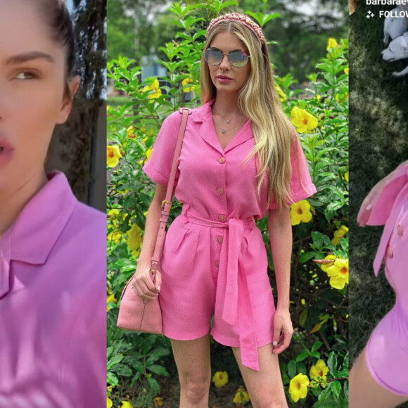 Bárbara Evans explica desejo por emagrecer 18 dias após parto: 'Preciso entrar no vestido de noiva'
