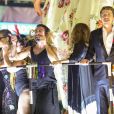 Amigos de Paulo Gustavo homenagearam o ator em desfile de Carnaval da São Clemente