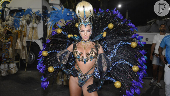 Pela primeira vez no Carnaval carioca, Gabi Martins é musa da Unidos de Vila Isabel