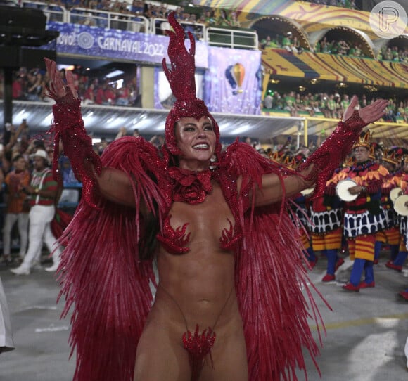 Paolla Oliveira não fará reparos em fantasia para o desfile das campeãs do Carnaval do Rio
