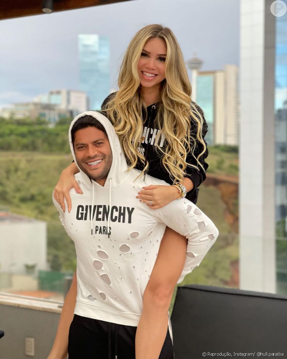 Declaração de Hulk à Camila Ângelo encantou os seguidores