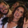 Fátima Bernardes curtiu o Carnaval do Rio com namorado, Túlio Gadêlha