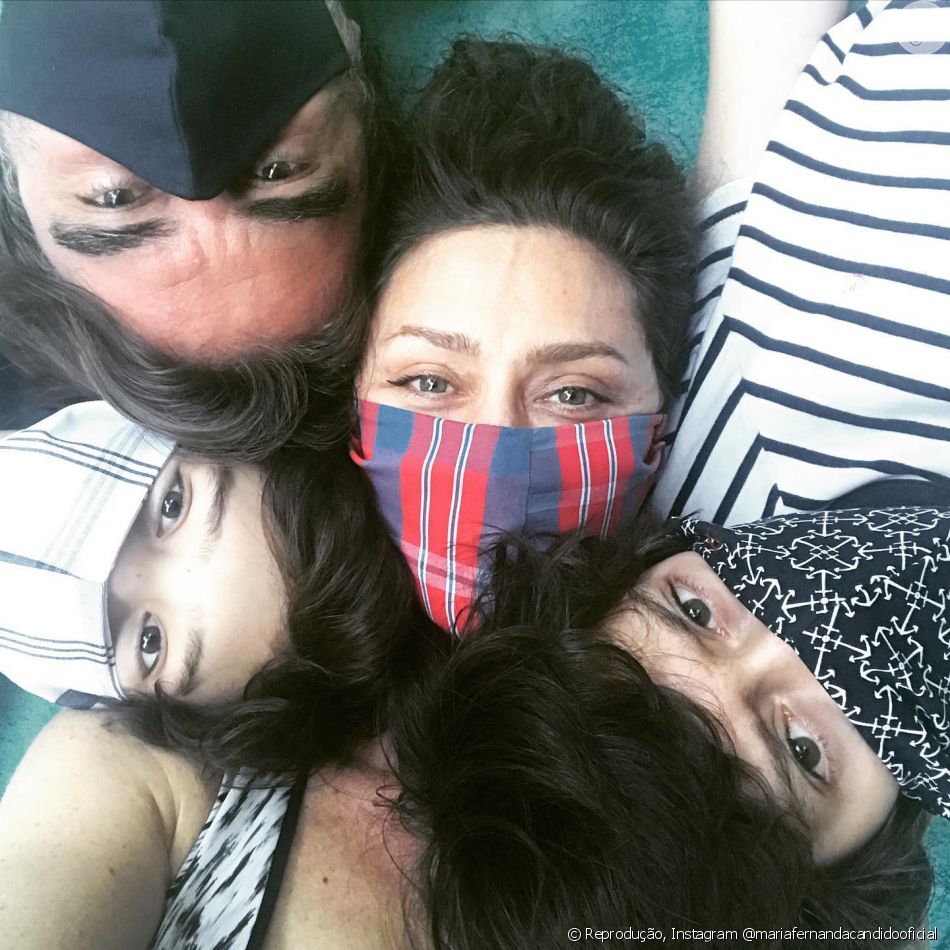 Dia das Mães: Maria Fernanda Cândido, que raramente posta foto com os filhos, destaca dificuldade como mãe de adolescentes