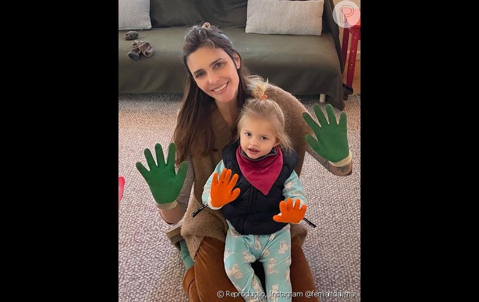 Dia das Mães: Fernanda Lima também é mãe de Maria Manoela, sua filha caçula com Rodrigo Hilbert