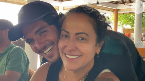 Simone Medina e Gabriel Medina se desentenderam na época do casamento dele com Yasmin Brunet