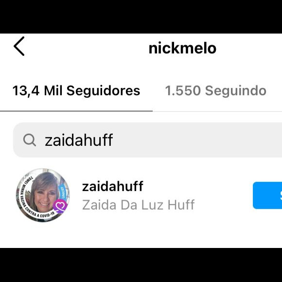 Mãe de Murilo Huff já segue Nicole Melo nas redes sociais